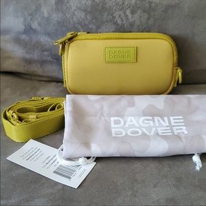 Dagne Dover mara phone sling in ochre